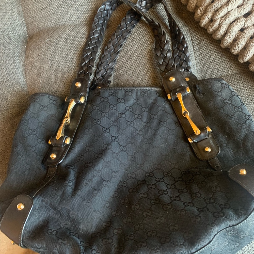 Gucci Pelham Canvas Tote